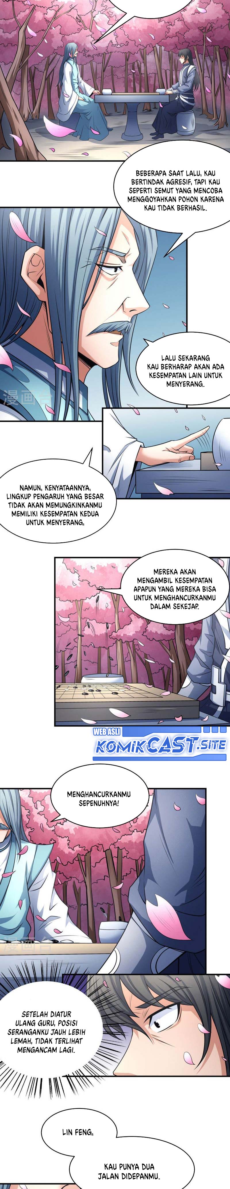 God of Martial Arts Chapter 528 Bahasa Indonesia